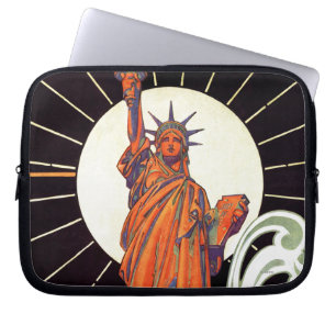 Frihetsgudinnan Laptop Fodral