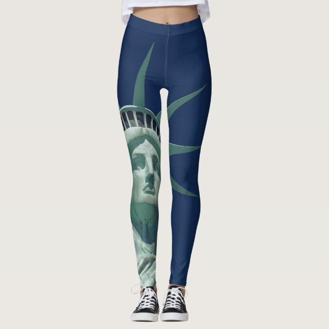 Frihetsgudinnan Leggings (Framsida)