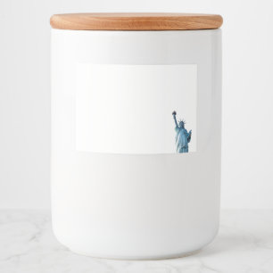 Frihetsgudinnan Mat Etiketter