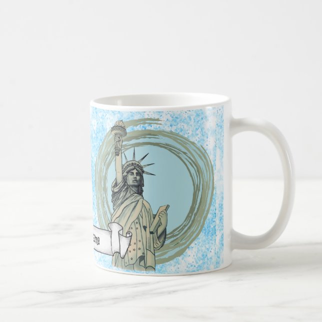 Frihetsgudinnan mugg (Höger)