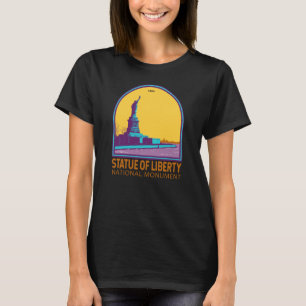 Frihetsgudinnan National Monument Liberty Island T Shirt