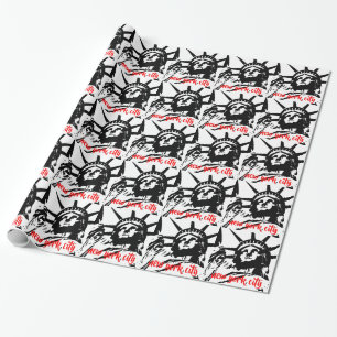 Frihetsgudinnan New Yok City Pop Art Presentpapper