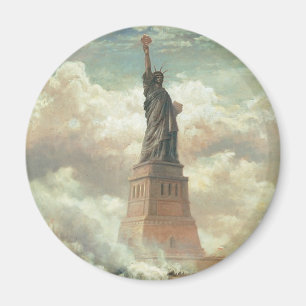 Frihetsgudinnan New York circa 1800's Magnet