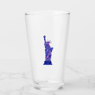 Frihetsgudinnan-New York City-4 juli-4 Glaskopp