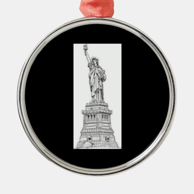 Frihetsgudinnan New York City Ornament (Framsidan)