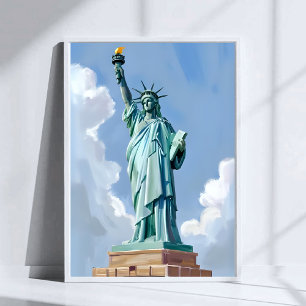 Frihetsgudinnan New York City Poster