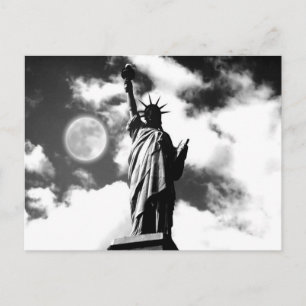 frihetsgudinnan New York City Vykort