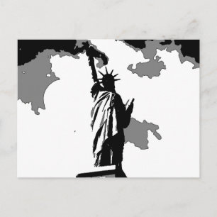 Frihetsgudinnan New York City Vykort