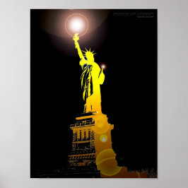 Frihetsgudinnan, New York, USA Poster
