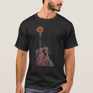 Frihetsgudinnan New York USA T Shirt