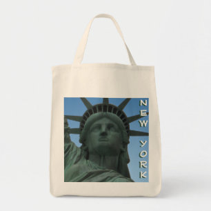 Frihetsgudinnan NY Tote Bag New York Souvenirs Tygkasse