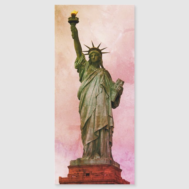 Frihetsgudinnan - NYC Harbour Beacon Magnet (Framsida)