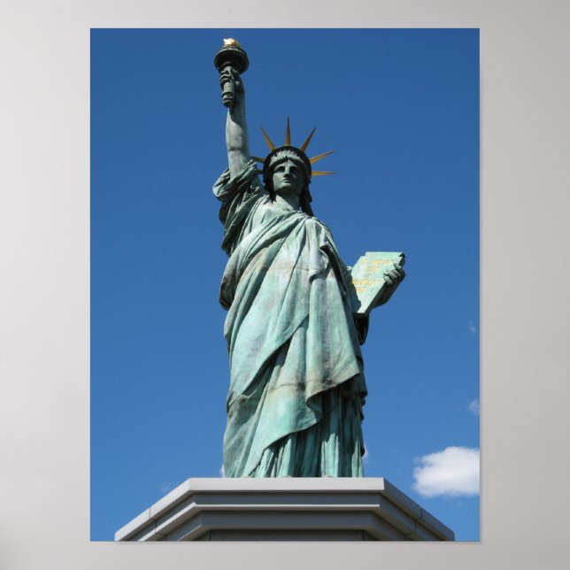 Frihetsgudinnan, Odaiba, Tokyo, Japan Poster (Framsidan)