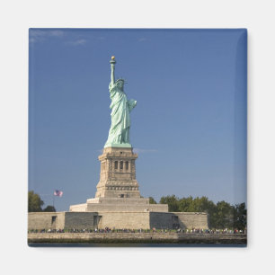 Frihetsgudinnan på Liberty Island i New 2 Magnet