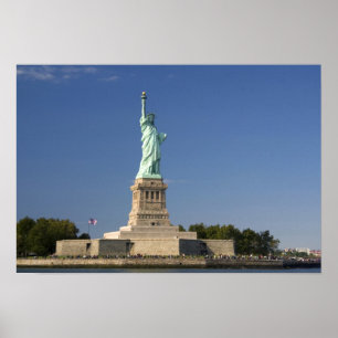 Frihetsgudinnan på Liberty Island i New 2 Poster