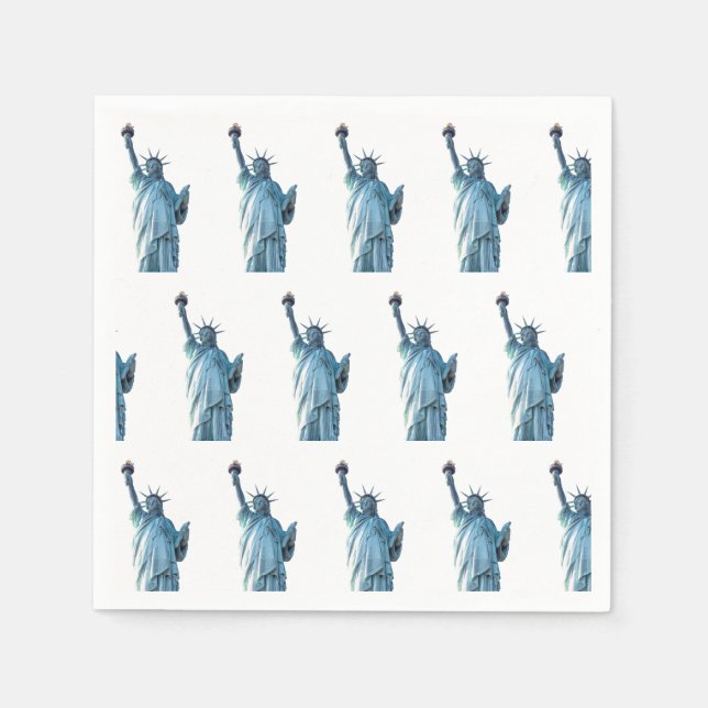 Frihetsgudinnan Pappersservett (Framsidan)