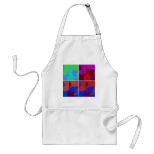 Frihetsgudinnan Pop Art Stil Förkläde