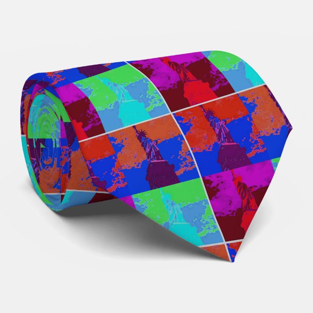 Frihetsgudinnan Pop Art Stil Slips (Rullad)