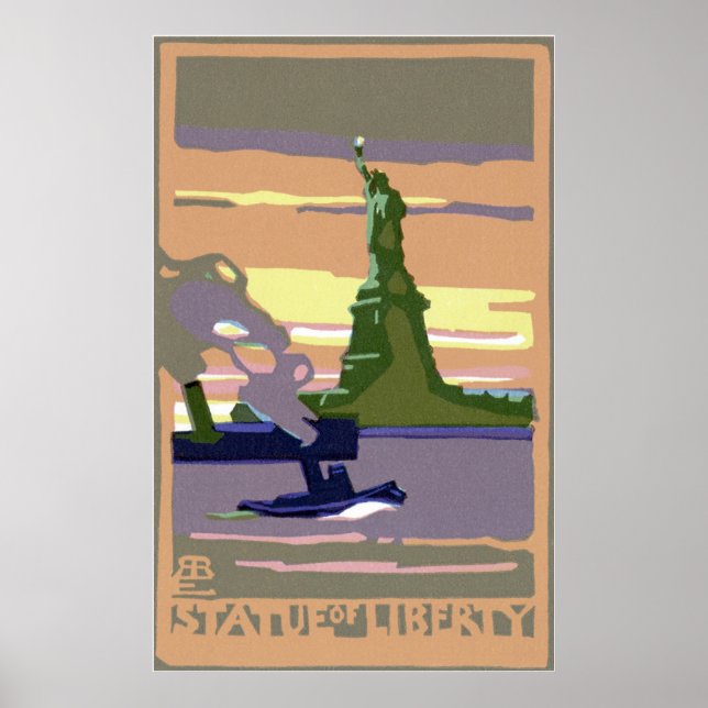 Frihetsgudinnan Poster (Framsidan)
