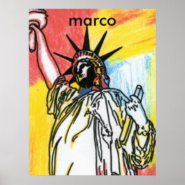 Frihetsgudinnan Poster utskrifter