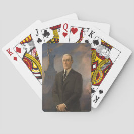 Frihetsgudinnan & President Woodrow Wilson Casinokort
