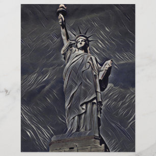 Frihetsgudinnan Reklamblad