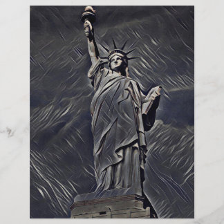 Frihetsgudinnan Reklamblad