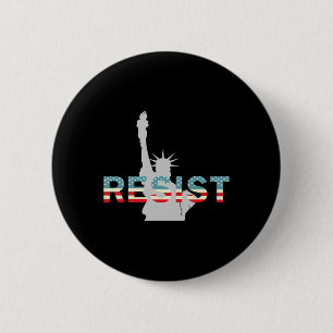 Frihetsgudinnan #resist för kantutjämning knapp
