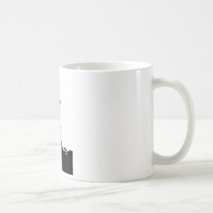 Frihetsgudinnan Silhouette Kaffemugg