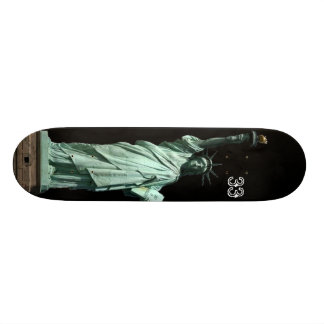 frihetsgudinnan skateboard bräda 19,5 cm