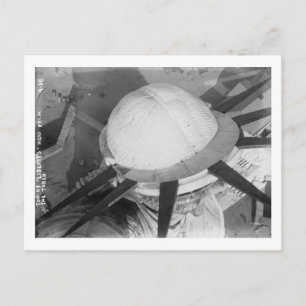 Frihetsgudinnan som är bästa av huvudet från vykort