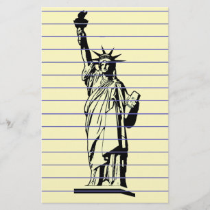 Frihetsgudinnan Stationery Brevpapper
