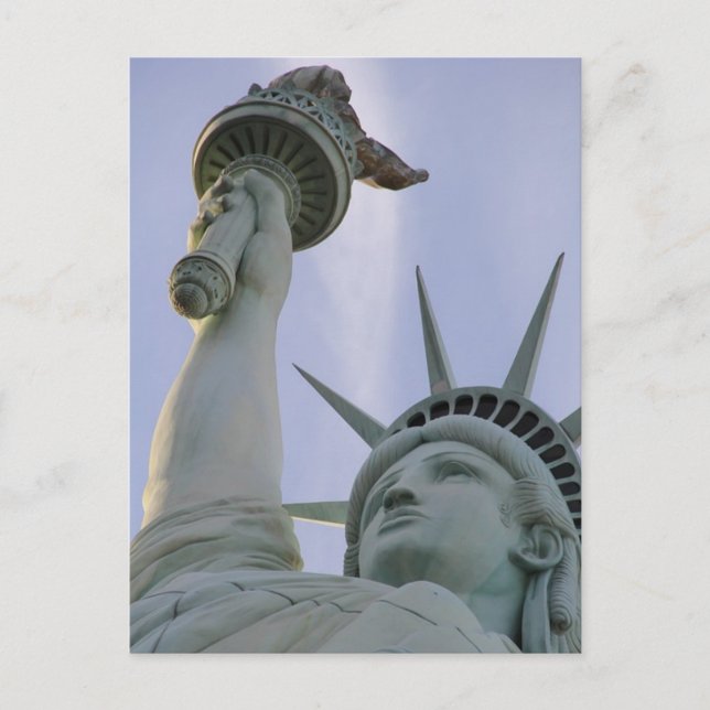 Frihetsgudinnan- Statua della Libertà Vykort (Framsida)