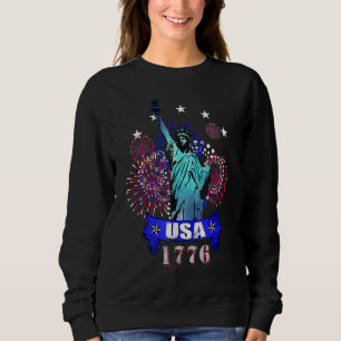 Frihetsgudinnan Staty 1776 USA New York City T Shirt