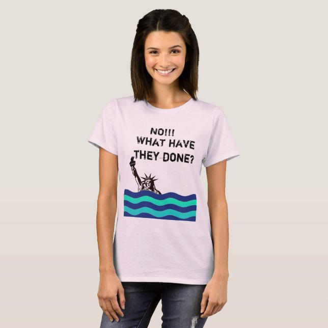 Frihetsgudinnan T-Shirt (Hel framsida)