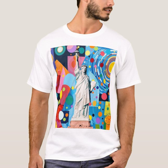 Frihetsgudinnan T Shirt (Framsida)