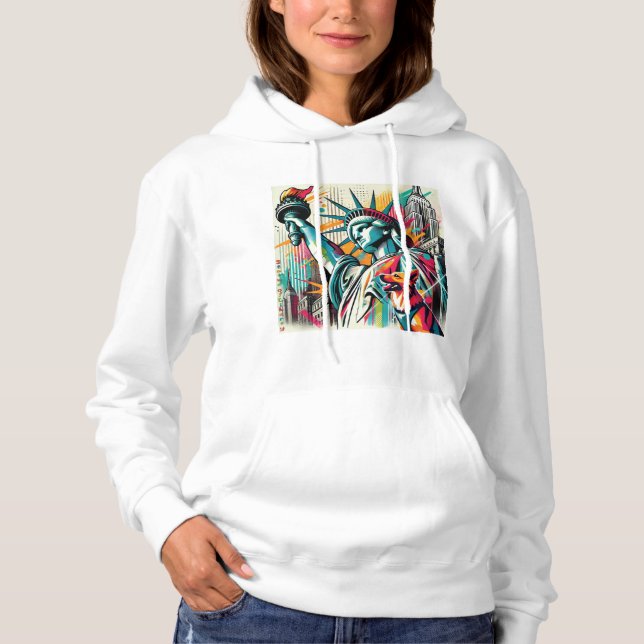 Frihetsgudinnan T Shirt (Framsida)
