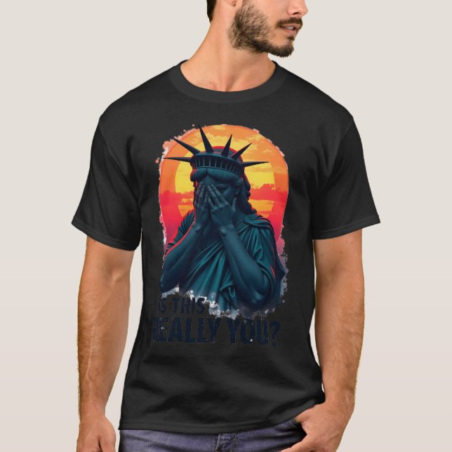 Frihetsgudinnan T Shirt (Framsida)