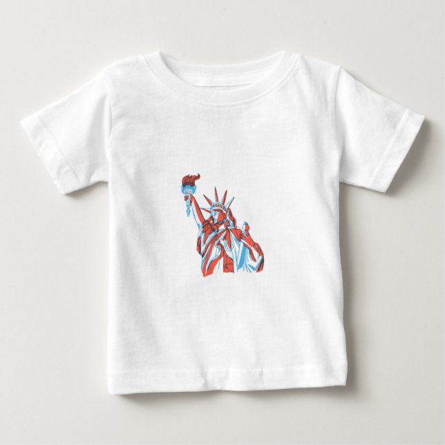 Frihetsgudinnan T Shirt (Framsida)