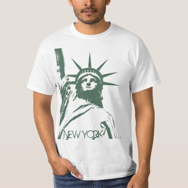 Frihetsgudinnan T-shirt New York Value T-shirt (Framsida)