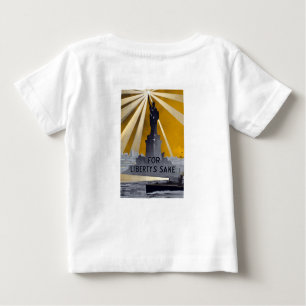 Frihetsgudinnan Torch & US Navy Världskrig II T Shirt