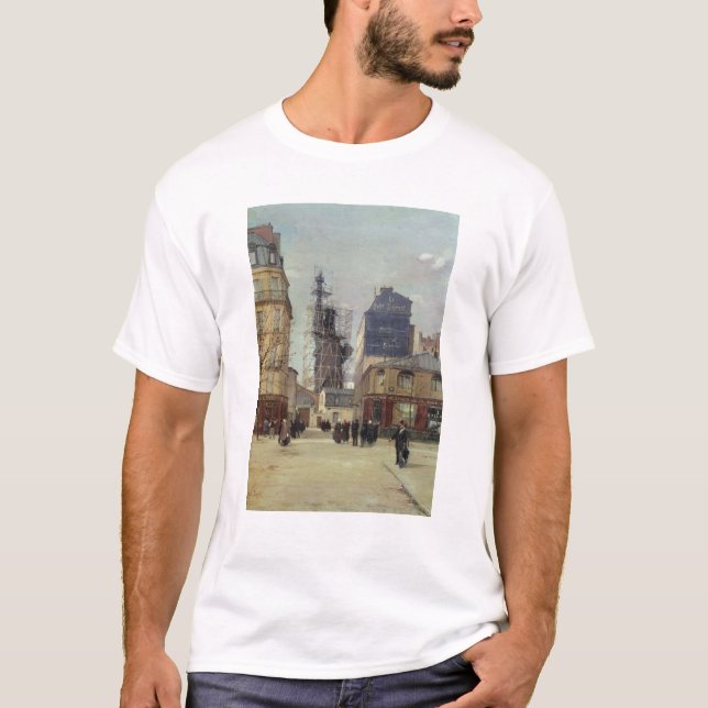 Frihetsgudinnan, vid Bartholdi T Shirt (Framsida)