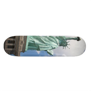 Frihetsgudinnan vid lensgerrit mini skateboard bräda 18,5 cm