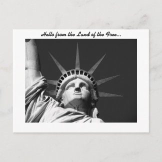 Frihetsgudinnan vykort