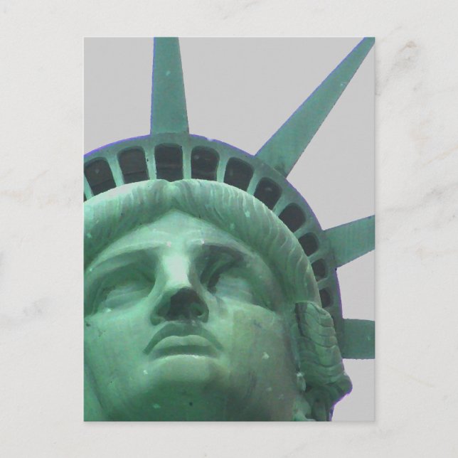 Frihetsgudinnan vykort (Framsida)