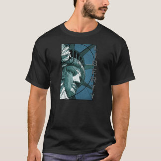 Frihetsgudinnandesign T-shirt