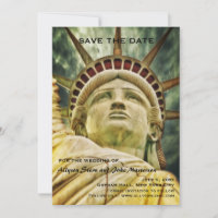 Frihetsgudinnans Save the Date-kunngörelse