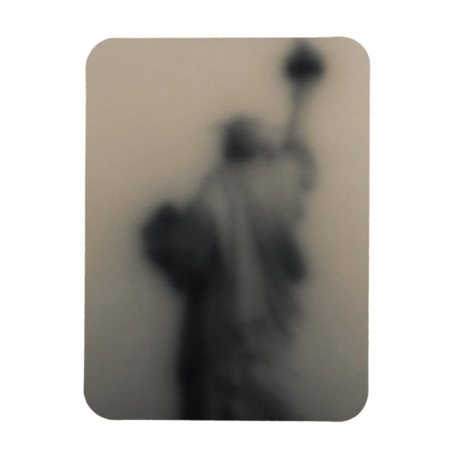 Frihetsgudinnans spridda bild magnet (Vertikal)