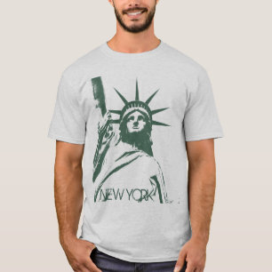 FrihetsgudinnanT-tröjaNew York grundläggande Tee Shirt