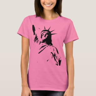 Frihetsgudinnanutslagsplats Tee Shirt